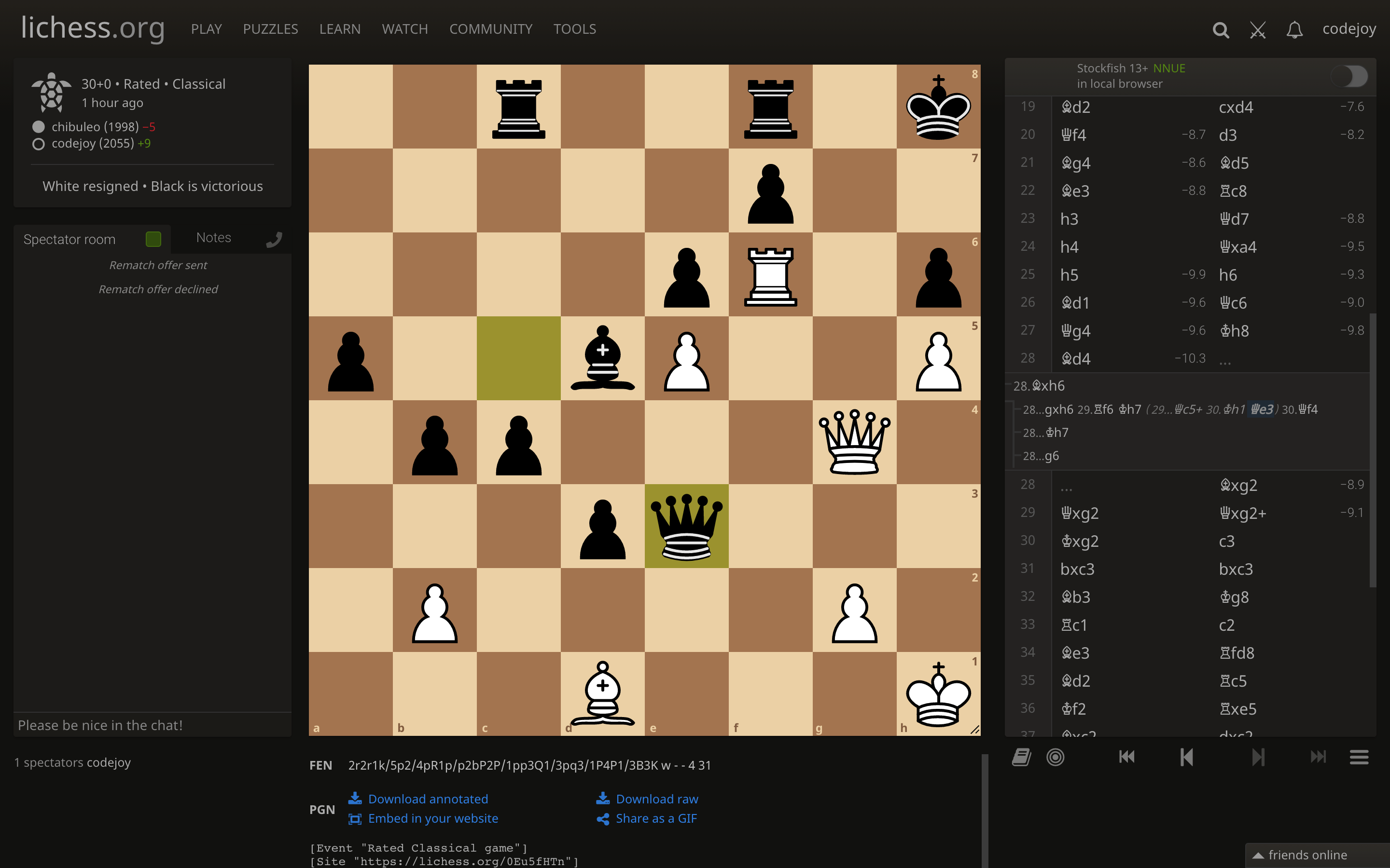 queen defense