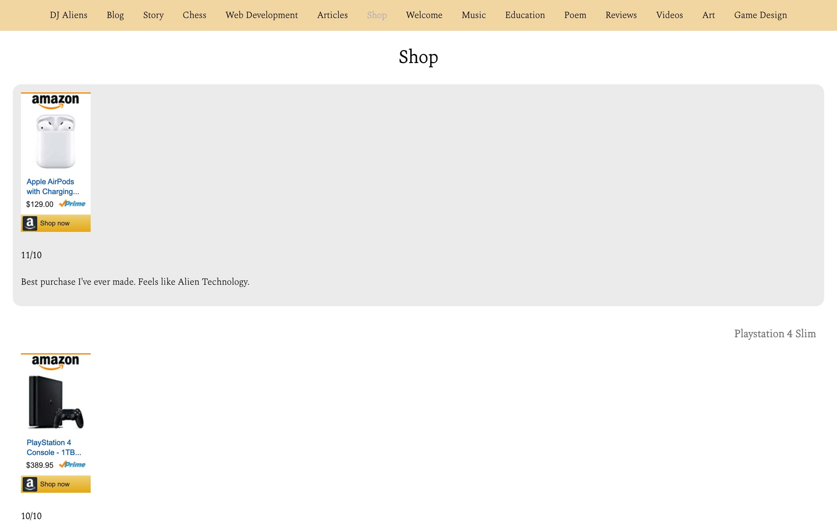 shop